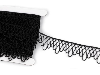 Vzdušná krajka šíře 30 mm minimalistická (Balení 13.5 m, Varianta 1 bílá)