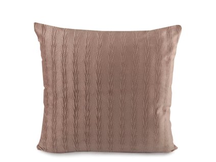 Povlak na polštář velvetový 45x45 cm (Balení 2 ks, Varianta 1 béžová tmavá)