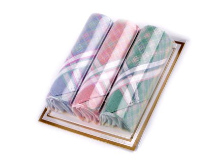 Dámský kapesník / dárková kazeta (Balení 1 krab., Varianta mix náhodných variant)