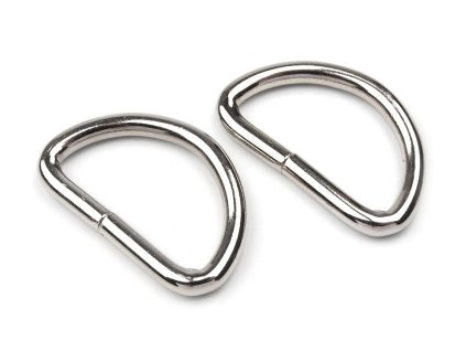 Polokroužek šíře 32 mm (Balení 10 ks, Varianta 3 nikl černý)