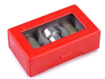 Piston sada k nýtování patentek velikost 16", 18", 20", 22" (Balení 1 sada, Varianta 1 (16") nikl)