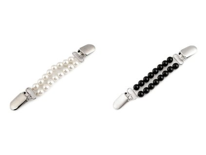 Spona dragoun / zapínání s perlami (Balení 1 ks, Varianta 1 perlová)