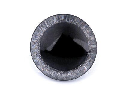 Oči glitrové s pojistkou Ø20 mm (Balení 4 sada, Varianta 4 fialová)