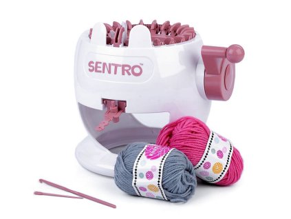 Mlýnek na pletení střední pro snadné pletení (Balení 1 sada, Varianta bílá)