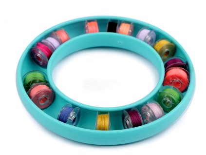 Zásobník na cívky Ø13,5 cm (Balení 1 ks, Varianta 1 růžová sv.)