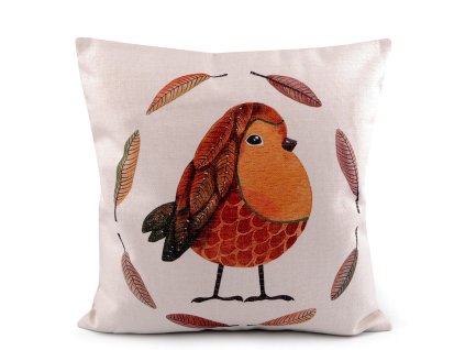 Gobelínový povlak na polštář kočky 45x45 cm (Balení 1 ks, Varianta 3 červená)