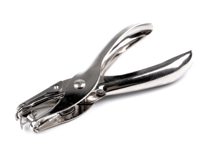 Děrovací kleště kolečka Ø6 mm na kůži, papír a karton (Balení 1 ks, Varianta nikl)