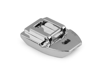 Patka na skrytý zip kovová (Balení 1 ks, Varianta nikl)