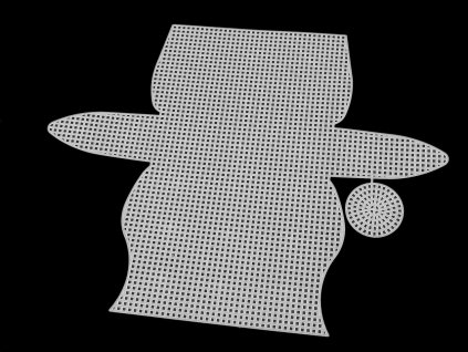 Plastová kanava / mřížka na kabelku / peněženku (Balení 1 ks, Varianta 1 bílá)