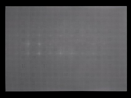 Plastová kanava / mřížka na tapiko 42x60 cm (Balení 1 ks, Varianta 2 černá)