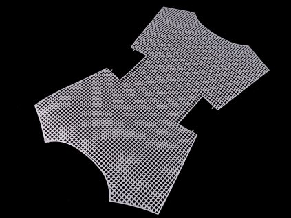 Plastová kanava / mřížka na kabelku (Balení 1 ks, Varianta bílá)