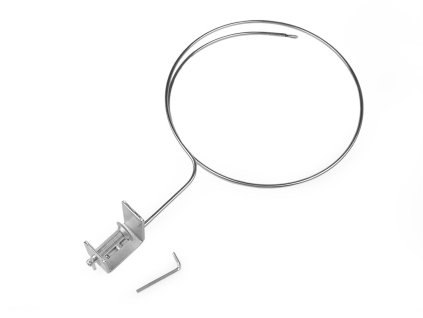 Stojan na navlékání šňůr a pruženek (Balení 1 ks, Varianta nikl)