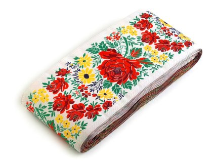 Krojová vzorovka šíře 10 cm (Balení 1 m, Varianta 65/1 červená)