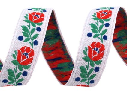 Krojová vzorovka šíře 18 mm (Balení 1 m, Varianta 10/1 bílá)