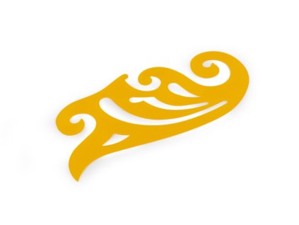 Křivítko ohebné (Balení 1 ks, Varianta žlutá)