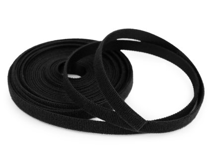 Suchý zip šíře 10 mm oboustranný pro domácnost a zahradu (Balení 5 m, Varianta 1 bílá)