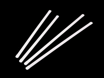 Výztuž do korzetu kovová šíře 8 mm, délka 20; 25 cm (Balení 2 ks, Varianta 1 (20 cm) bílá)