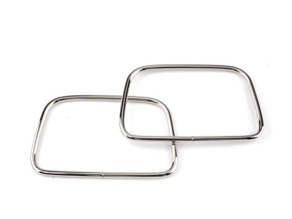 Kovová ucha na tašky 7x11 cm (Balení 2 ks, Varianta 1 nikl)