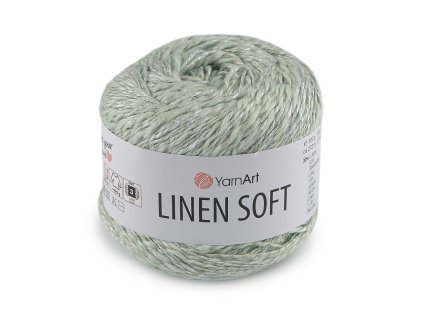 Pletací příze Linen Soft 100 g (Balení 1 ks, Varianta 1 (7301) režná světlá)