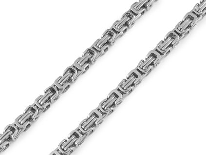 Pánský řetízek / řetěz z nerezové oceli silnější (Balení 1 ks, Varianta stříbrná)