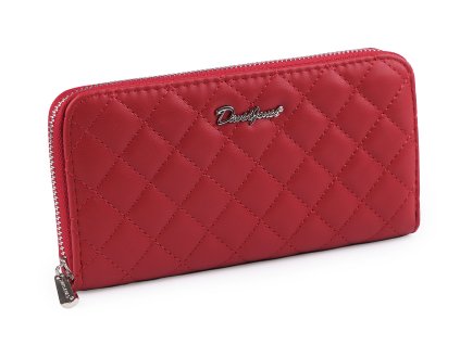 Dámská peněženka / dokladovka prošívaná 10x19 cm (Balení 1 ks, Varianta 1 hnědá koňak)