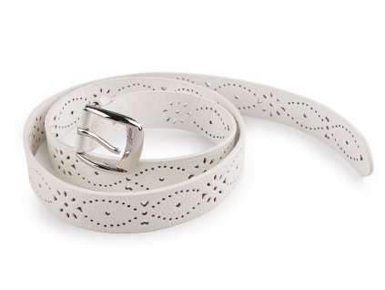 Dámský / dívčí pásek šíře 2,7 cm (Balení 1 ks, Varianta 1 krémová nejsvět.)