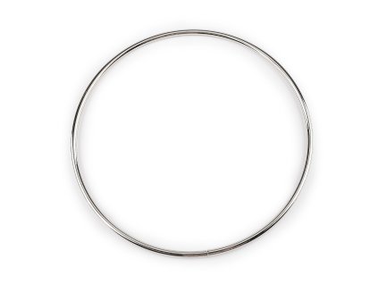 Kovový kruh / ucho na tašku Ø18,7 cm (Balení 1 ks, Varianta nikl)
