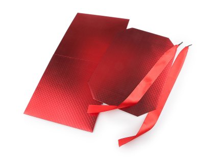 Dárková krabice s mašlí metalická (Balení 1 ks, Varianta 1 stříbrná)