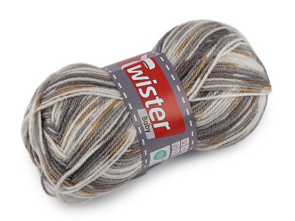 Pletací příze Baby 50 g (Balení 1 ks, Varianta 1 (010) bílá)