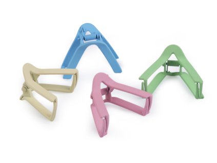 Skřipec do vlasů kovový (Balení 1 ks, Varianta 1 krémová světlá)