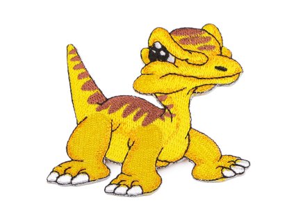 Nažehlovačka dinosaurus (Balení 1 ks, Varianta 1 žlutá)