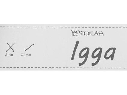 Pletací příze Igga 100 g (Balení 1 ks, Varianta 1 (005) pudrová žlutá)