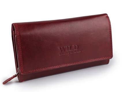 Dámská kožená peněženka 10x19 cm (Balení 1 ks, Varianta 4 zelená tmavá)