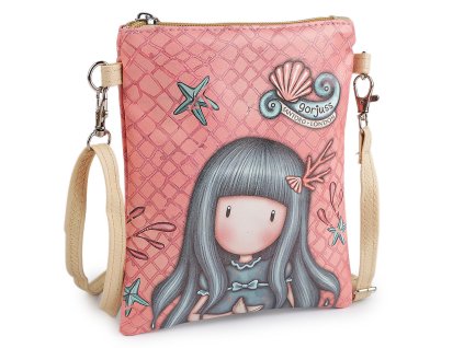 Dívčí kabelka 15x18,5 cm s potiskem (Balení 1 ks, Varianta 2 růžová)