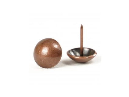 Ozdobný hřebík měděný hladký (Varianta 16.0 mm 30 ks)