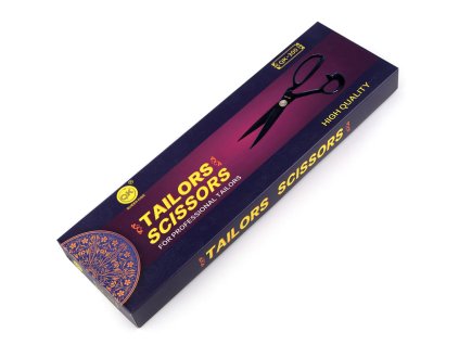 Krejčovské nůžky délka 32 cm s páráčkem (Balení 1 ks, Varianta černá)