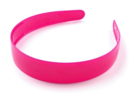 Plastová čelenka - polotovar pro výrobu (Balení 12 ks, Varianta 2 černá zoubky)