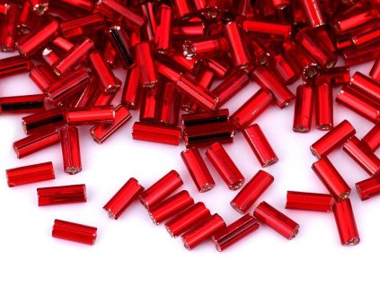 Rokajl Preciosa hladké tyčky 4,5 mm (Balení 20 g, Varianta 78102 stříbrná)