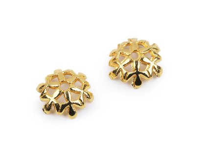 Kaplík Ø8 mm vločka (Balení 10 ks, Varianta 1 platina)