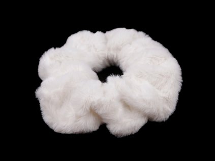 Gumička do vlasů minky (Balení 1 ks, Varianta 1 bílá)