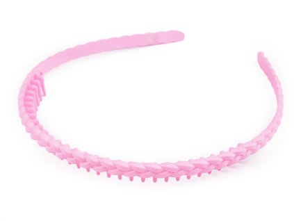 Plastová čelenka do vlasů s hřebínkem (Balení 1 ks, Varianta 2 oranžová)