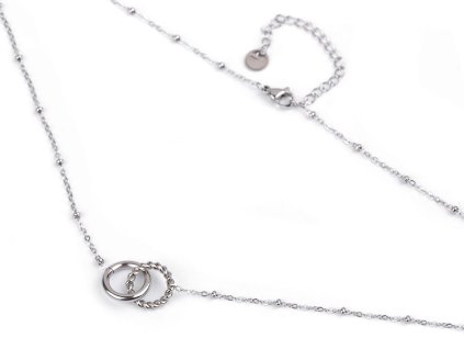 Náhrdelník z nerezové oceli (Balení 1 ks, Varianta 2 zlatá)