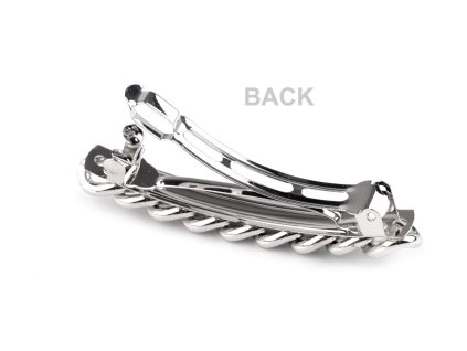 Francouzská spona do vlasů řetěz (Balení 1 ks, Varianta 1 platina)