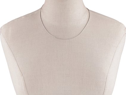 Hadí řetízek z nerezové oceli (Balení 1 ks, Varianta 1 (1,3 mm) platina)