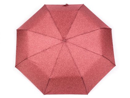 Dámský skládací vystřelovací deštník (Balení 1 ks, Varianta 1 starorůžová)