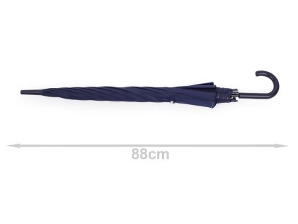 Deštník vystřelovací, pogumovaný (Balení 1 ks, Varianta 3 černá)