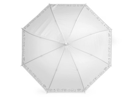 Dětský vystřelovací deštník (Balení 1 ks, Varianta 1 bílá)