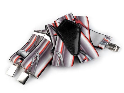 Šle řemeslnické (Balení 2 ks, Varianta 2 šedá světlá automechanik)