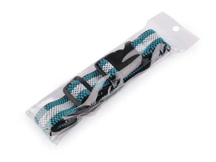 Dětský pásek pružný šíře 2,5 cm (Balení 1 ks, Varianta 1 tyrkys)