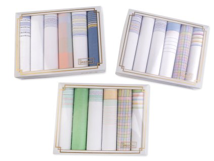 Dámský kapesník / dárková kazeta (Balení 1 krab., Varianta mix náhodných variant)